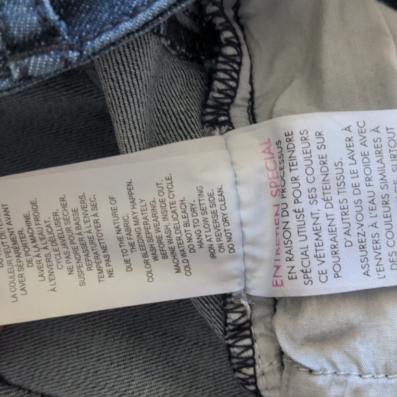 DC Jeans dark blue bootcut with velvet decals size 18 - Picture 7 of 10